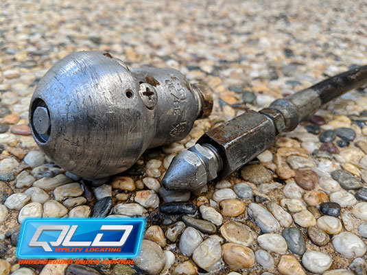 Chemical free jet rodding or water blasting for drains - Qld Utility Locating